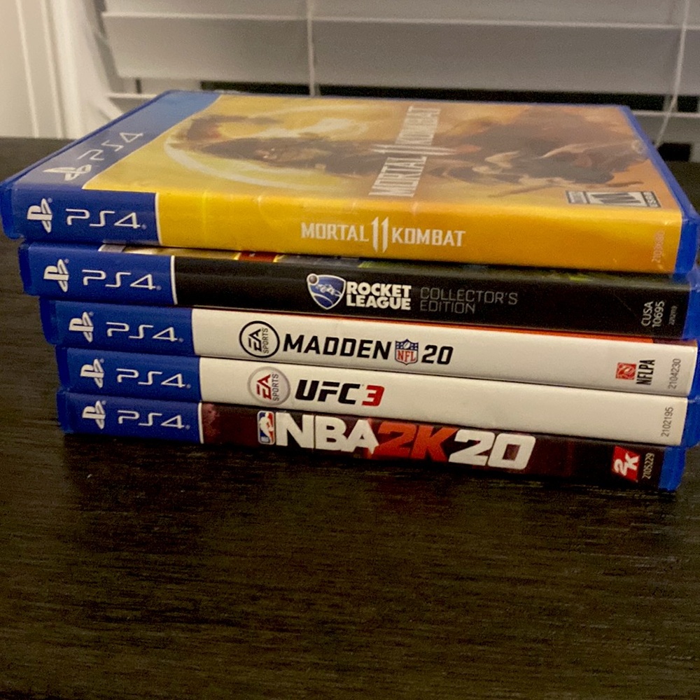 Old collectible games all cases and cds in great condition